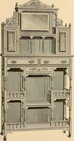 An illustration from Supplement to spring catalogue : desks, cabinets, bookcases for the fall trade / Clark Bros. & Co. (1886)