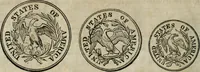 An illustration from Supplement to Thompson's Bank note reporter, containing 750 fac-similes of the various gold and silver coins, most generally found in circulation (1850)