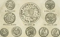 Picture 31 of 132 from Supplement to Thompson's Bank note reporter, containing 750 fac-similes of the various gold and silver coins, most generally found in circulation (1850), leaf 12