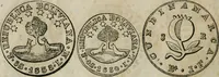 Picture 35 of 132 from Supplement to Thompson's Bank note reporter, containing 750 fac-similes of the various gold and silver coins, most generally found in circulation (1850), leaf 13
