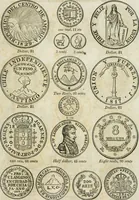 Picture 37 of 132 from Supplement to Thompson's Bank note reporter, containing 750 fac-similes of the various gold and silver coins, most generally found in circulation (1850), leaf 14