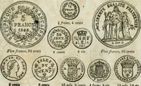 Picture 54 of 132 from Supplement to Thompson's Bank note reporter, containing 750 fac-similes of the various gold and silver coins, most generally found in circulation (1850), leaf 20