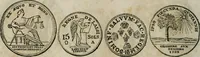 Picture 55 of 132 from Supplement to Thompson's Bank note reporter, containing 750 fac-similes of the various gold and silver coins, most generally found in circulation (1850), leaf 21