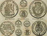 Picture 88 of 132 from Supplement to Thompson's Bank note reporter, containing 750 fac-similes of the various gold and silver coins, most generally found in circulation (1850), leaf 31
