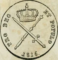 An illustration from Supplement to Thompson's Bank note reporter, containing 750 fac-similes of the various gold and silver coins, most generally found in circulation (1850)