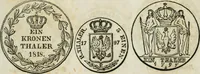 Picture 99 of 132 from Supplement to Thompson's Bank note reporter, containing 750 fac-similes of the various gold and silver coins, most generally found in circulation (1850), leaf 34