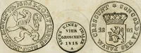 Picture 100 of 132 from Supplement to Thompson's Bank note reporter, containing 750 fac-similes of the various gold and silver coins, most generally found in circulation (1850), leaf 34