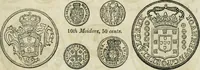 Picture 2 of 132 from Supplement to Thompson's Bank note reporter, containing 750 fac-similes of the various gold and silver coins, most generally found in circulation (1850), leaf 4