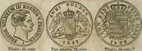 Picture 118 of 132 from Supplement to Thompson's Bank note reporter, containing 750 fac-similes of the various gold and silver coins, most generally found in circulation (1850), leaf 41