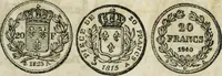 Picture 12 of 132 from Supplement to Thompson's Bank note reporter, containing 750 fac-similes of the various gold and silver coins, most generally found in circulation (1850), leaf 6