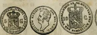 Picture 20 of 132 from Supplement to Thompson's Bank note reporter, containing 750 fac-similes of the various gold and silver coins, most generally found in circulation (1850), leaf 7