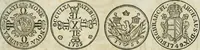 Picture 22 of 132 from Supplement to Thompson's Bank note reporter, containing 750 fac-similes of the various gold and silver coins, most generally found in circulation (1850), leaf 8