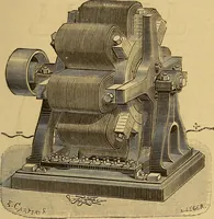 An illustration from Sur les progrès de la science électrique et les nouvelles machines d'induction (1885)