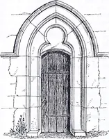 An illustration from Surrey archaeological collections, relating to the history and antiquities of the county (1880)