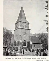 An illustration from Surrey archaeological collections, relating to the history and antiquities of the county (1908)