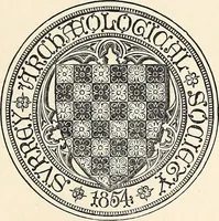 An illustration from Surrey archaeological collections, relating to the history and antiquities of the county (1908)