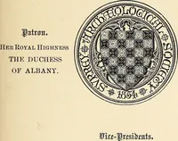 An illustration from Surrey archaeological collections, relating to the history and antiquities of the county (1909)
