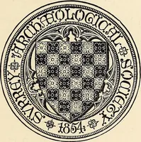An illustration from Surrey archaeological collections, relating to the history and antiquities of the county (1909)