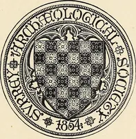An illustration from Surrey archaeological collections, relating to the history and antiquities of the county (1911)