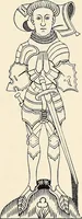 An illustration from Surrey archaeological collections, relating to the history and antiquities of the county (1913)