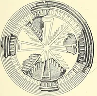 An illustration from Surrey archaeological collections, relating to the history and antiquities of the county (1916)
