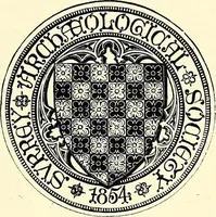 An illustration from Surrey archaeological collections, relating to the history and antiquities of the county (1916)