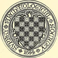 An illustration from Surrey archaeological collections, relating to the history and antiquities of the county (1917)