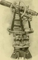 An illustration from Surveying ; a manual of practical instruction in the art of plane surveying, including plotting, leveling, triangulation, line running, cross-sectioning, traversing, and other details of field work (1910)