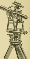 An illustration from Surveying ; a manual of practical instruction in the art of plane surveying, including plotting, leveling, triangulation, line running, cross-sectioning, traversing, and other details of field work (1910)