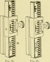 Picture 17 of 60 from Surveying ; a manual of practical instruction in the art of plane surveying, including plotting, leveling, triangulation, line running, cross-sectioning, traversing, and other details of field work (1910), leaf 48
