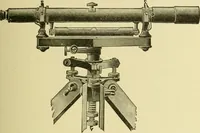 An illustration from Surveying ; a manual of practical instruction in the art of plane surveying, including plotting, leveling, triangulation, line running, cross-sectioning, traversing, and other details of field work (1910)