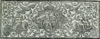 An illustration from A survey of the cathedrals of York, Durham, Carlisle, Chester, Man, Litchfield, Hereford, Worcester, Gloucester, Bristol, Lincoln, Ely, Oxford, Peterborough, Canterbury, Rochester, London, Winchester, Chichester, Norwich, Salisbury, Wells, Exeter, St. Davids, Landaff, Bangor, and St. Asaph : containing an history of their foundations, builders, antient monuments, and inscriptions, endowments, alienations, sales of lands, patronages ... : with an exact account of all the churches and chapels in each diocese, distinguished under their proper archdeaconries and deanries, to what saints dedicated, who patrons of them, and to what religious houses appropriated : the whole extracted from numerous collections out of the registers of every particular see ... : and illustrated with thirty-two curious draughts ... : in three volumes (1742)