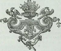 An illustration from A survey of the cathedrals of York, Durham, Carlisle, Chester, Man, Litchfield, Hereford, Worcester, Gloucester, Bristol, Lincoln, Ely, Oxford, Peterborough, Canterbury, Rochester, London, Winchester, Chichester, Norwich, Salisbury, Wells, Exeter, St. Davids, Landaff, Bangor, and St. Asaph : containing an history of their foundations, builders, antient monuments, and inscriptions, endowments, alienations, sales of lands, patronages ... : with an exact account of all the churches and chapels in each diocese, distinguished under their proper archdeaconries and deanries, to what saints dedicated, who patrons of them, and to what religious houses appropriated : the whole extracted from numerous collections out of the registers of every particular see ... : and illustrated with thirty-two curious draughts ... : in three volumes (1742)