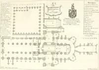 Picture 6 of 23 from A survey of the cathedrals of York, Durham, Carlisle, Chester, Man, Litchfield, Hereford, Worcester, Gloucester, Bristol, Lincoln, Ely, Oxford, Peterborough, Canterbury, Rochester, London, Winchester, Chichester, Norwich, Salisbury, Wells, Exeter, St. Davids, Landaff, Bangor, and St. Asaph : containing an history of their foundations, builders, antient monuments, and inscriptions, endowments, alienations, sales of lands, patronages ... : with an exact account of all the churches and chapels in each diocese, distinguished under their proper archdeaconries and deanries, to what saints dedicated, who patrons of them, and to what religious houses appropriated : the whole extracted from numerous collections out of the registers of every particular see ... : and illustrated with thirty-two curious draughts ... : in three volumes (1742), leaf 79