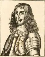 An illustration from A survey of England's champions and truths faithfull patriots; or, A Chronological recitement of the principall proceedings of the most worthy commanders of the prosperous armies raised for the preservation of religion, the Kings Majesties Person, the Privileges of Parliament, and the liberty of the subject, [etc.]; with a most exact narration of the several victories, as also the number of commanders and soldiers that have been slain on both sides since these uncivill civill wars began (1647)