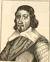 An illustration from A survey of England's champions and truths faithfull patriots; or, A Chronological recitement of the principall proceedings of the most worthy commanders of the prosperous armies raised for the preservation of religion, the Kings Majesties Person, the Privileges of Parliament, and the liberty of the subject, [etc.]; with a most exact narration of the several victories, as also the number of commanders and soldiers that have been slain on both sides since these uncivill civill wars began (1647)