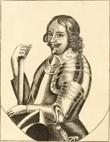 An illustration from A survey of England's champions and truths faithfull patriots; or, A Chronological recitement of the principall proceedings of the most worthy commanders of the prosperous armies raised for the preservation of religion, the Kings Majesties Person, the Privileges of Parliament, and the liberty of the subject, [etc.]; with a most exact narration of the several victories, as also the number of commanders and soldiers that have been slain on both sides since these uncivill civill wars began (1647)