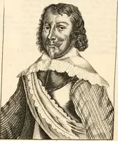 An illustration from A survey of England's champions and truths faithfull patriots; or, A Chronological recitement of the principall proceedings of the most worthy commanders of the prosperous armies raised for the preservation of religion, the Kings Majesties Person, the Privileges of Parliament, and the liberty of the subject, [etc.]; with a most exact narration of the several victories, as also the number of commanders and soldiers that have been slain on both sides since these uncivill civill wars began (1647)