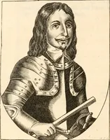 An illustration from A survey of England's champions and truths faithfull patriots; or, A Chronological recitement of the principall proceedings of the most worthy commanders of the prosperous armies raised for the preservation of religion, the Kings Majesties Person, the Privileges of Parliament, and the liberty of the subject, [etc.]; with a most exact narration of the several victories, as also the number of commanders and soldiers that have been slain on both sides since these uncivill civill wars began (1647)