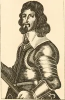 An illustration from A survey of England's champions and truths faithfull patriots; or, A Chronological recitement of the principall proceedings of the most worthy commanders of the prosperous armies raised for the preservation of religion, the Kings Majesties Person, the Privileges of Parliament, and the liberty of the subject, [etc.]; with a most exact narration of the several victories, as also the number of commanders and soldiers that have been slain on both sides since these uncivill civill wars began (1647)