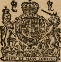 An illustration from The svmme and svbstance of the conference which it pleased His Excellent Majestie : to have with the Lords Bishops and others of his clergie (at which the most of the Lords of the Councell were present) in his Majesties Privie-chamber at Hampton Court, Ianu. 14, 1603 (1638)