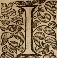 An illustration from The svmme and svbstance of the conference which it pleased His Excellent Majestie : to have with the Lords Bishops and others of his clergie (at which the most of the Lords of the Councell were present) in his Majesties Privie-chamber at Hampton Court, Ianu. 14, 1603 (1638)
