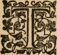 An illustration from The svmme and svbstance of the conference which it pleased His Excellent Majestie : to have with the Lords Bishops and others of his clergie (at which the most of the Lords of the Councell were present) in his Majesties Privie-chamber at Hampton Court, Ianu. 14, 1603 (1638)