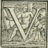 An illustration from Svpplimento delle piacevoli, ingeniose, et argutissime lettre. Indrizzate a diuersi, sotto varij, & bellissimi discorsi, nello antico volgare idioma composte, & dichiarite con moralissimi vocaboli (1556)