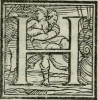 An illustration from Svpplimento delle piacevoli, ingeniose, et argutissime lettre. Indrizzate a diuersi, sotto varij, & bellissimi discorsi, nello antico volgare idioma composte, & dichiarite con moralissimi vocaboli (1556)