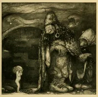 An illustration from Swedish art exhibition (1916)
