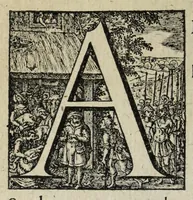 An illustration from 's Werelts begin, midden, eynde, besloten in den trou-ringh : met den proefsteen van den selven (1637)