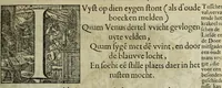 Picture 31 of 36 from 's Werelts begin, midden, eynde, besloten in den trou-ringh : met den proefsteen van den selven (1637), leaf 755
