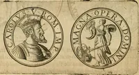 An illustration from Sylloge numismatum elegantiorum, quae diuersi impp., reges, principes, comites, respublicae diuersas ob causas ab anno 1500 ad annum usq[ue] 1600 cudi fecerunt, concinnata & historica narratione (sed breui) illustrata (1620)