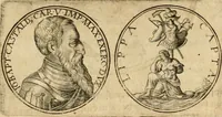 Picture 200 of 475 from Sylloge numismatum elegantiorum, quae diuersi impp., reges, principes, comites, respublicae diuersas ob causas ab anno 1500 ad annum usq[ue] 1600 cudi fecerunt, concinnata & historica narratione (sed breui) illustrata (1620), leaf 182